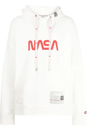 Maison Mihara Yasuhiro NASA-print cotton hoodie