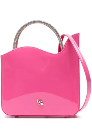 LE SILLA Ivy patent-leather tote bag