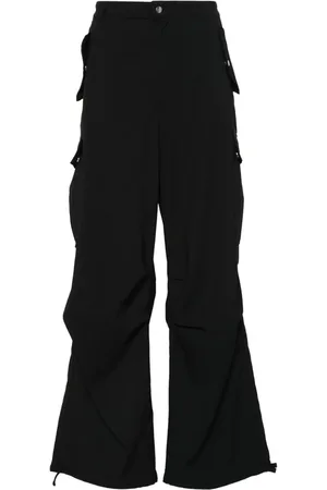 Rhude Textured-finish straight-leg cargo pants