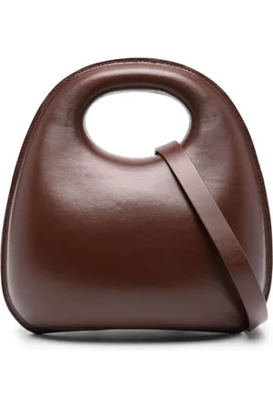 LEMAIRE Egg leather tote bag