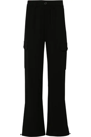 Twin-Set Drawstring-cuffs cargo trousers