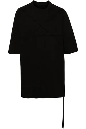 Rick Owens Panelled cotton T-shirt