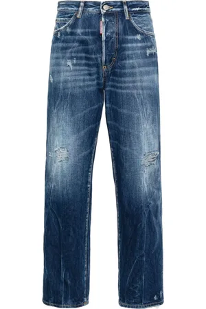 Dsquared2 Mid-rise straight-leg jeans