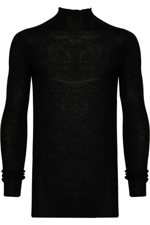 Rick Owens Ribbed-knit wool jumper