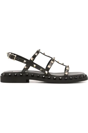 VALENTINO GARAVANI Rockstud 35mm leather sandals