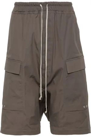 Rick Owens Drop-crotch cargo shorts