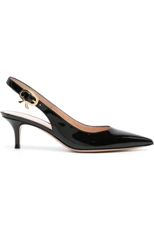 Gianvito Rossi Ribbon Sling 50mm slingback pumps