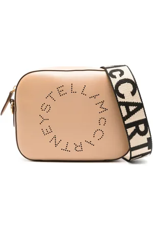 Stella McCartney Logo perforated crossbody bag