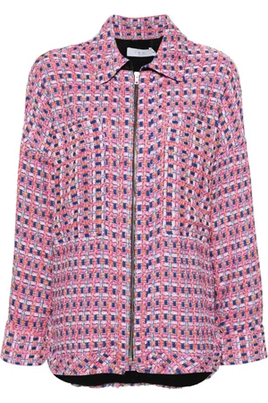 IRO Long-sleeve tweed jacket
