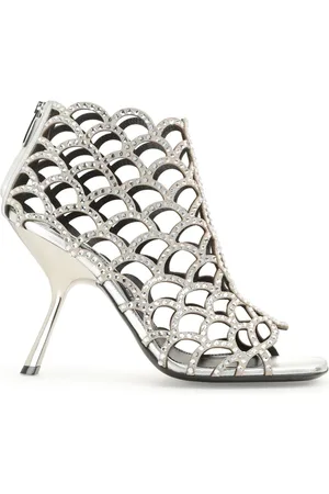 Sergio Rossi Sr Mermaid 100mm rhinestone-embellished sandals