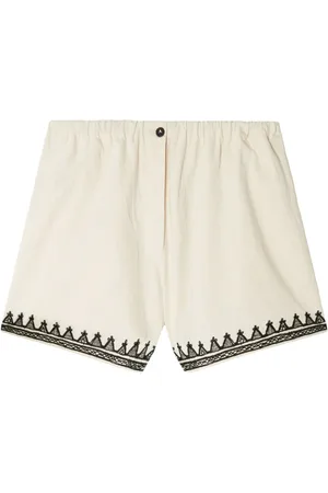Alanui Akasha cotton-blend shorts