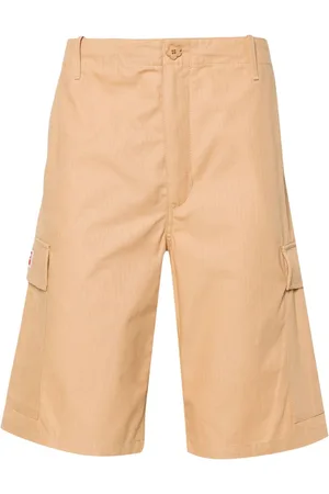 Kenzo Mid-rise ripstop cargo shorts