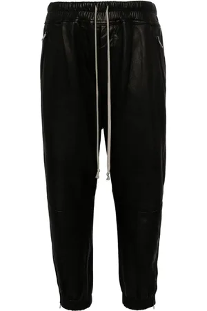 Rick Owens Cropped leather trousers