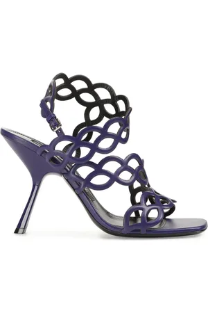 Sergio Rossi Sr Mermaid 60mm leather sandals