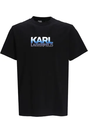 Karl Lagerfeld Logo-print stretch-cotton T-shirt