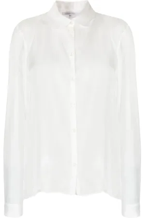 Patrizia Pepe Semi-sheer silk blouse