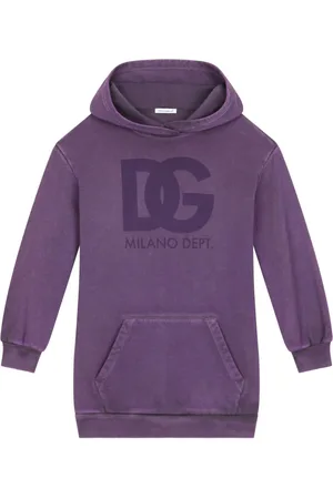 Dolce & Gabbana Logo-print hoodie dress