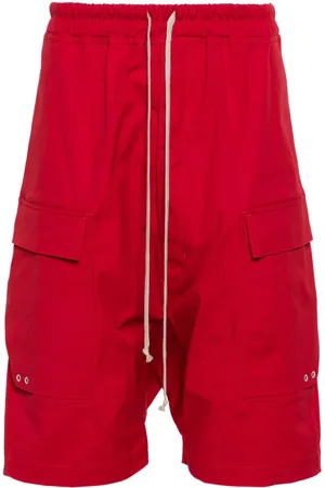 Rick Owens Drop-crotch cargo shorts