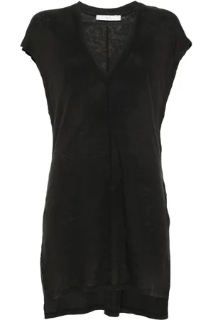 IRO Hadjia linen T-shirt dress