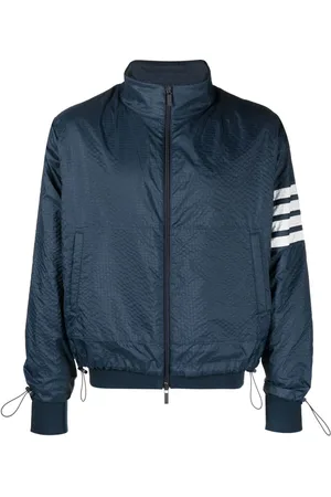 Thom Browne 4-Bar stripe ripstop jacket