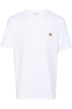 Maison Kitsuné Fox-motif cotton T-shirt