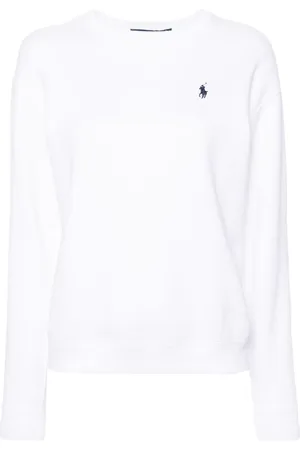 Ralph Lauren Embroidered-logo jersey sweatshirt