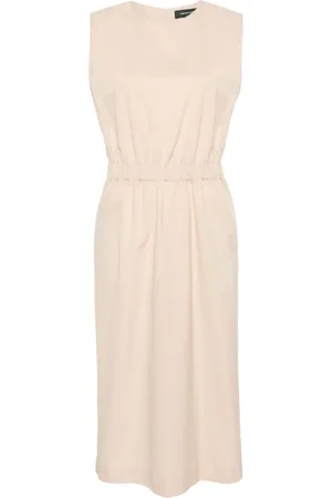 Fabiana Filippi Sleeveless cotton midi dress
