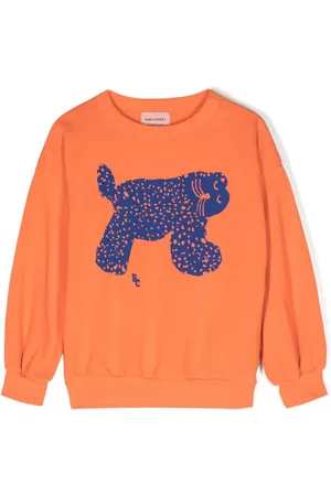 Bobo Choses Big Cat organic cotton sweatshirt