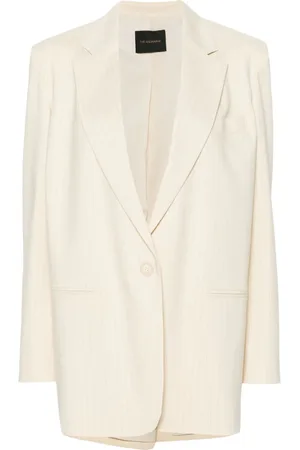 The Andamane Single-breasted pinstriped blazer