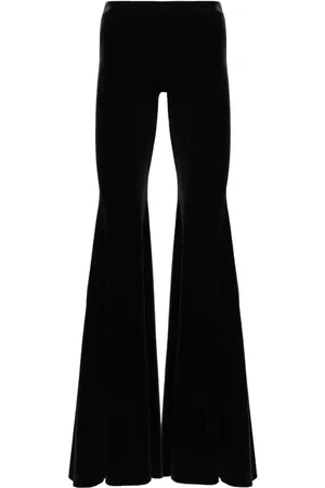 Vetements Velour flared trousers