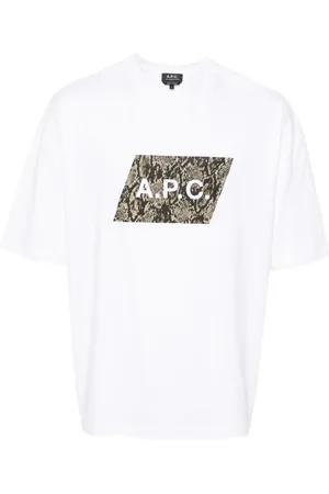 A.P.C. Cobra logo-print T-shirt