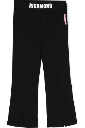 John Richmond Logo-waistband jersey trousers