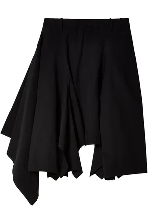 Niccolo Pasqualetti Raw-cut asymmetric skort