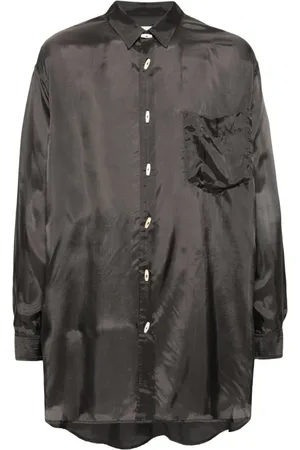 MAGLIANO Long-sleeves satin shirt