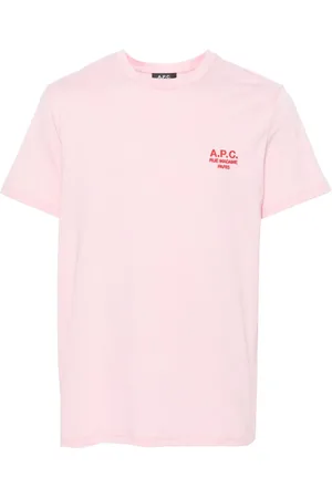 A.P.C. Embroidered-logo cotton T-shirt