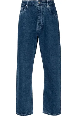 STUDIO NICHOLSON Low-rise straight-leg jeans
