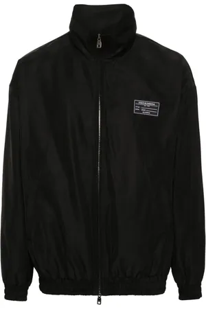 Dolce & Gabbana Logo-appliqué bomber jacket