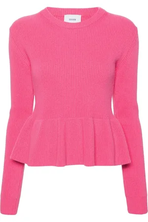 Erdem Peplum ribbed-knit jumper