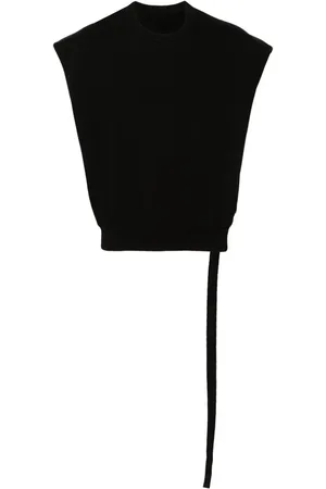 Rick Owens Sleeveless cotton sweatshirt