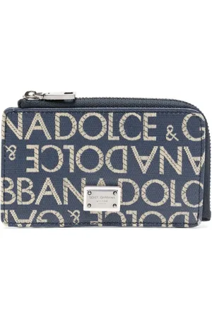 Dolce & Gabbana Jacquard-logo motif cardholder