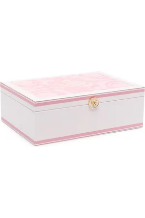 VERSACE Barocco-print jewellery box (12cm x 35cm)