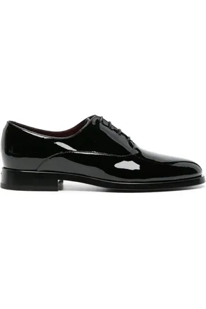 VALENTINO GARAVANI Patent-leather Oxford shoes