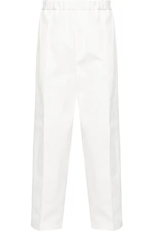 Jil Sander Tapered-leg cotton trousers