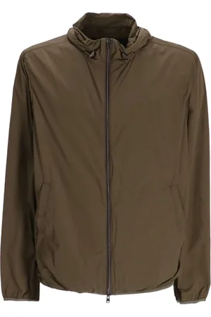 HERNO Ultralight Matt zip-up jacket