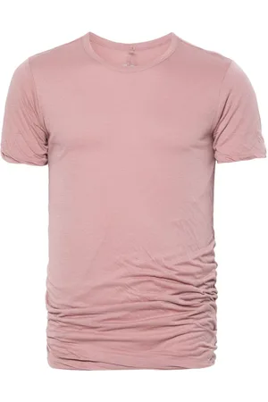 Rick Owens Double crinkled cotton T-shirt