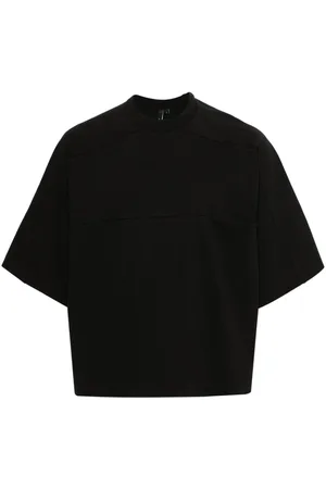 Entire Studios Panelled organic-cotton T-shirt