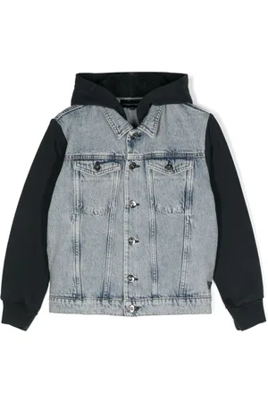 Emporio Armani Hooded denim jacket