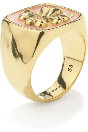 Goossens Talisman Clover signet ring