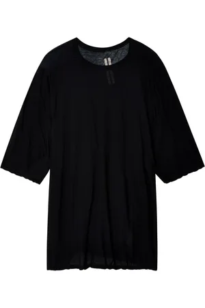 Rick Owens Tommy raw-cut cotton T-shirt