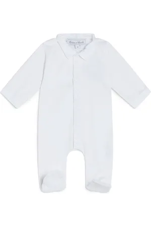 Tartine Et Chocolat Embroidery-detail cotton pajamas